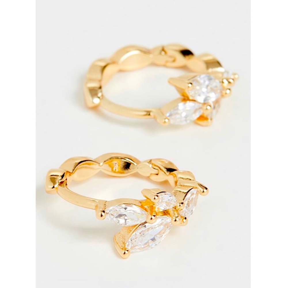 Gorjana Lena Huggie Gold Earrings